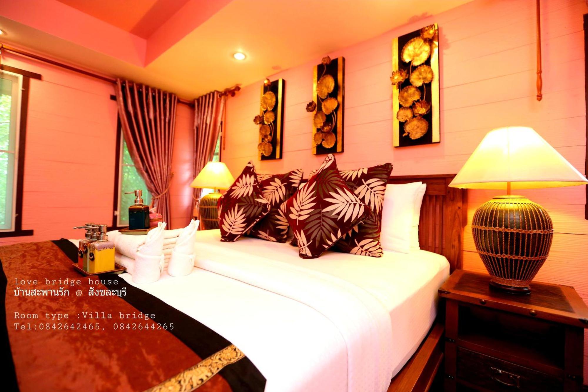 Love Bridge House บ้านสะพานรัก Sangkhla Buri Bilik gambar